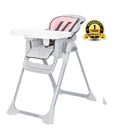 Babytrend Sit right 2.0 3 In 1 High Chair - Butterfly Rain