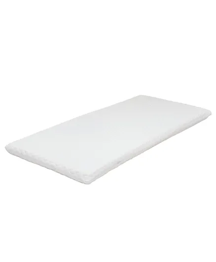 Moon Baby Quilted Crib Mattress - White