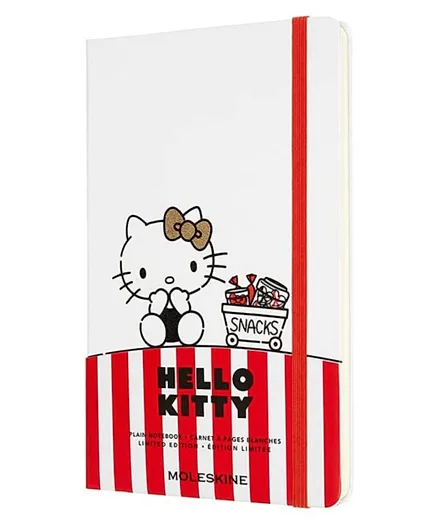 MOLESKINE Limited Edition Hello Kitty Notebook, Large - White