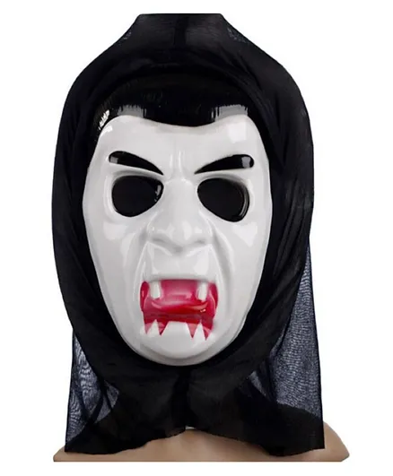 Brain Giggles Halloween Bleeding Vampire Mask with Hood