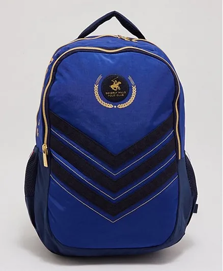 Beverly Hills Polo Club Backpack Navy Blue - 18 Inches