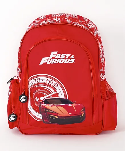 The Fast and the Furious Backpack - 16 Inches