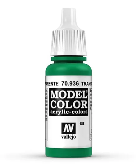 Vallejo Model Color 70.936 Transparent Green - 17mL