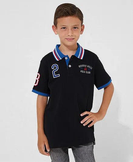 Beverly Hills Polo Club Fashion Tee - Black
