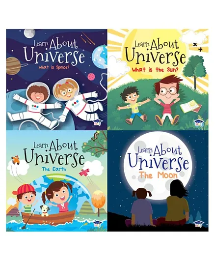 Home Applied Training Learn About Universe Box Set of 4 Books - 64 Pages