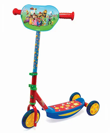 Smoby Simba Super Mario 3 Wheel Scooter