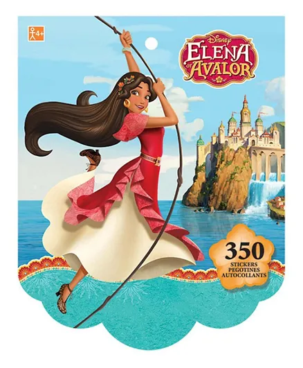 Party Centre Elena Of Avalor Sticker Booklet Pack of 9 Sheets - 350 Stickers