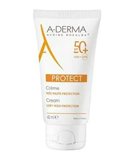Aderma 50+ SPF Protect Cream - 40mL