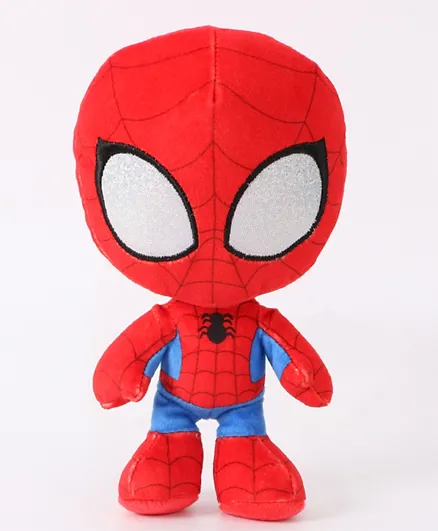 Marvel Plush Action Mini Spider-Man Red & Blue - 18 cm