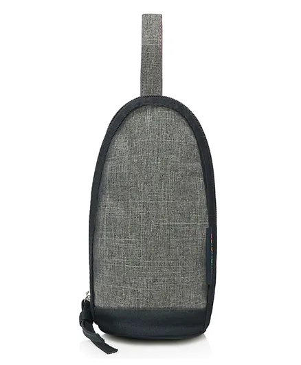 Little Story Insulated Bottle Bag - Grey