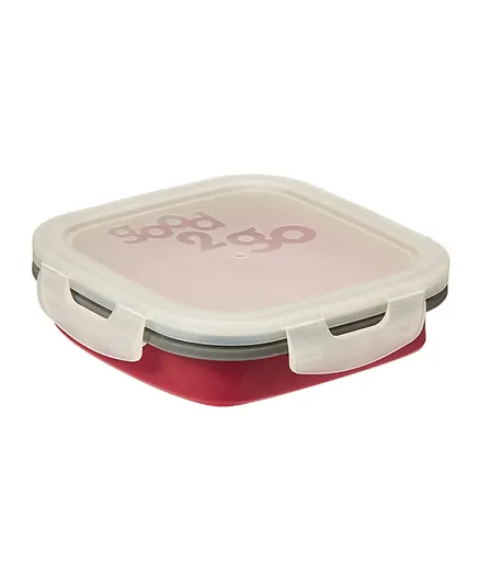 Good 2 Go Too Square Expandable Container - Red