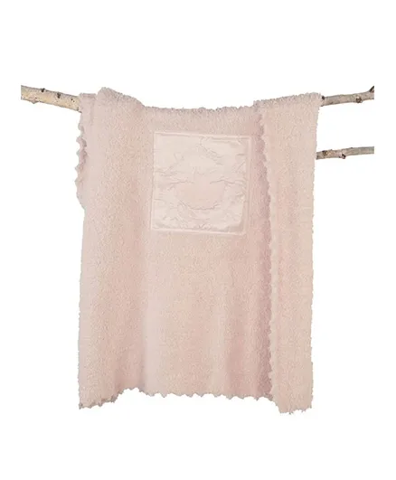 Barefoot Dreams Cozychic Receiving Blanket - Pink