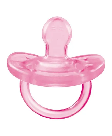 Chicco Physio Soft Silicone Soother - Pink