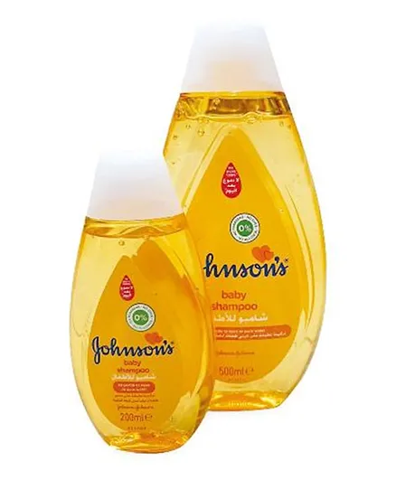 Johnson & Johnson Baby Shampoo - 500 ml + 200 ml