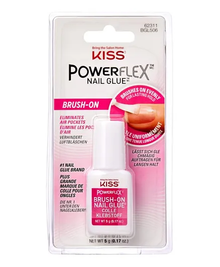 Kiss Powerflex Brush -on Nail Glue BGL506C - 5g