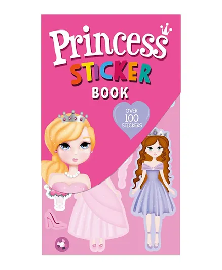Eurowrap Princess Sticker Book - 100 Stickers