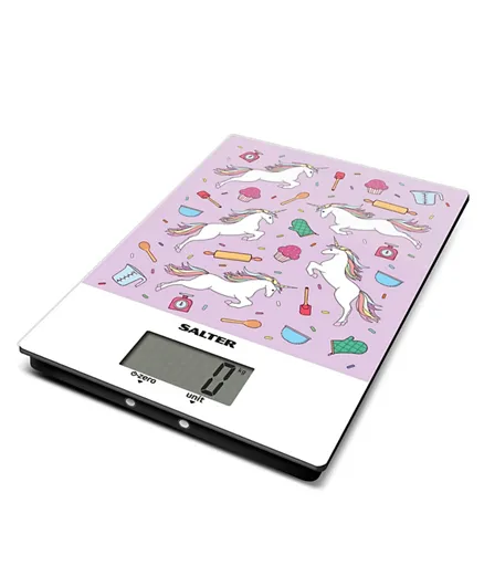 Salter Unicorn Digital Kitchen Scale - Pink