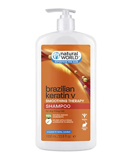 Natural World Keratin Shampoo - 1000mL
