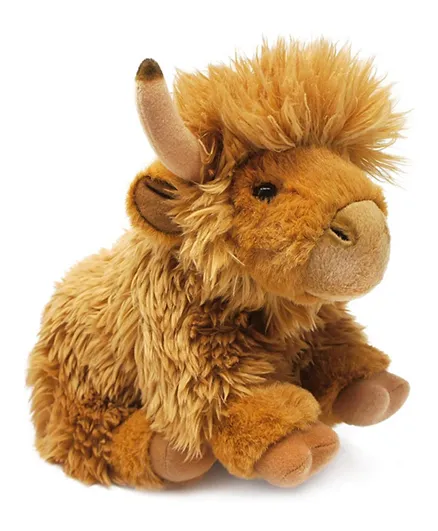 ViaHart Henley The Highland Cow Soft Toy - 28 cm