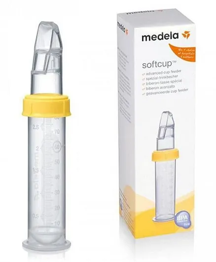 Medela SoftCup Advanced Cup Feeder Yellow - 80 mL