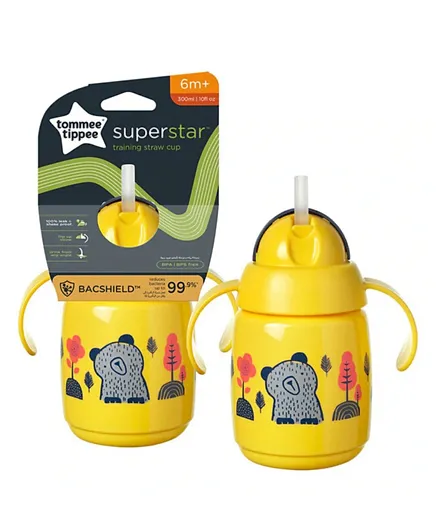 Tommee Tippee Babies Superstar Training Cup - Yellow