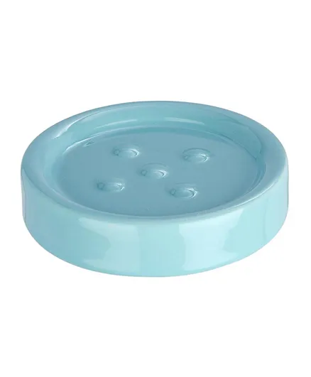 Wenko Ceramic Soap Dish Polaris - Pastel Blue
