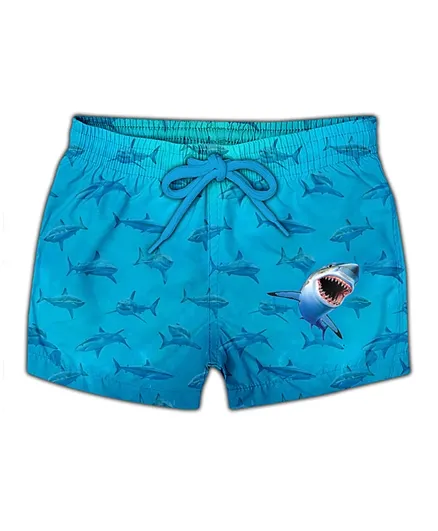 Slipstop Meg Swim Shorts - Blue