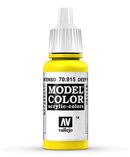 Vallejo Model Color 70.915 Deep Yellow - 17mL