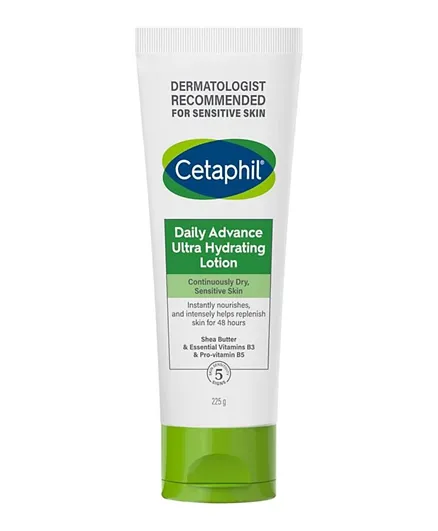 Cetaphil Dry and Sensitive Skin DailyAdvance Ultra Hydrating Lotion - 225g