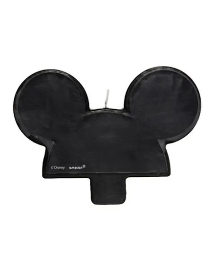 Party Centre Disney Mickey Mouse Forever Birthday Candle - Black