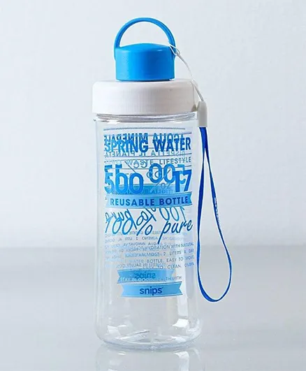 PAN Home Snips Tritan Spring Water Bottle Blue - 500mL