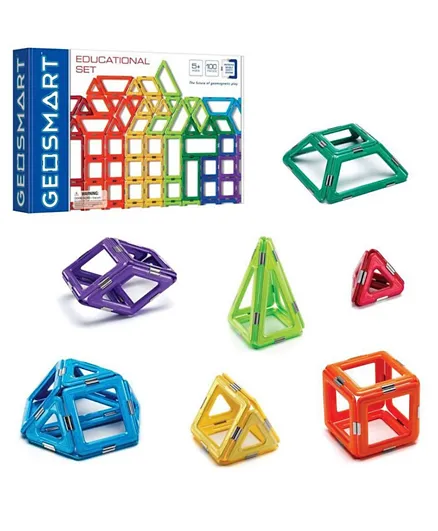 GeoSmart Educational Set Multicolour - 100 Pieces