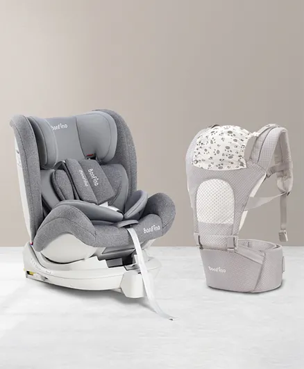 Bonfino Convertible Car Seat Travel Combo - Grey