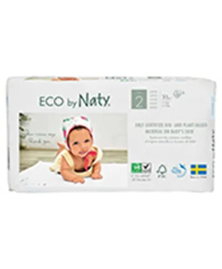 Naty Eco Diapers Size 2 - 33 Pieces