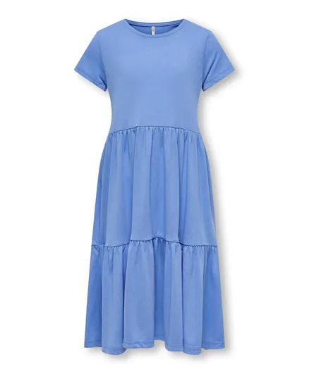 فستان مكشكش من أونلي كيدز - أزرق
