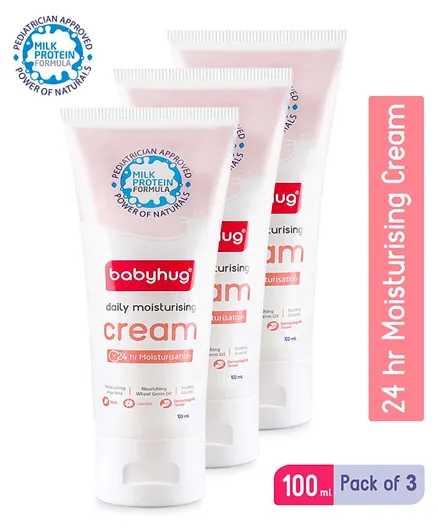 Babyhug Daily Moisturising cream - 100 ml (Pack of 3)