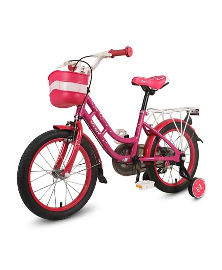 Mogoo Pearl Bicycle Dark Pink - 16 Inch