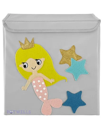 Potwells Childrens Storage Box - Mermaid
