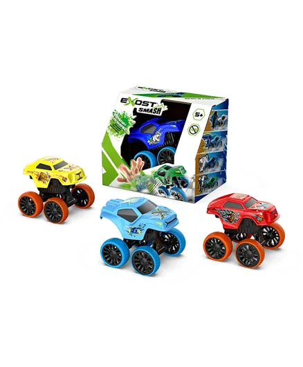 Exost Smash N Go Single Pack Friction Toy Car - Assorted