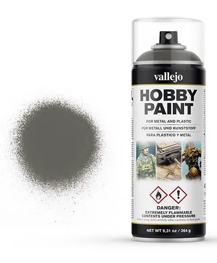 Vallejo Hobby Paint Spray Primer 28.006 German Field Grey - 400mL