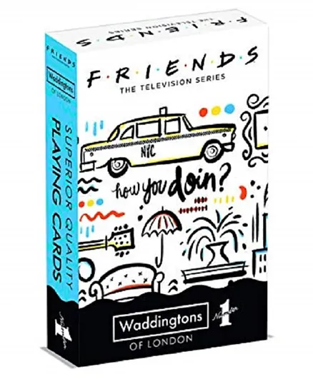 Waddingtons Friends The TV Series Playing Cards - Multicolour
