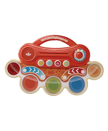 Little Angel Baby Toys Magic Touch Tap Drum toy - Multicolour