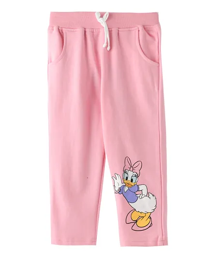 Disney Daisy Duck Front Pocket Pants - Pink