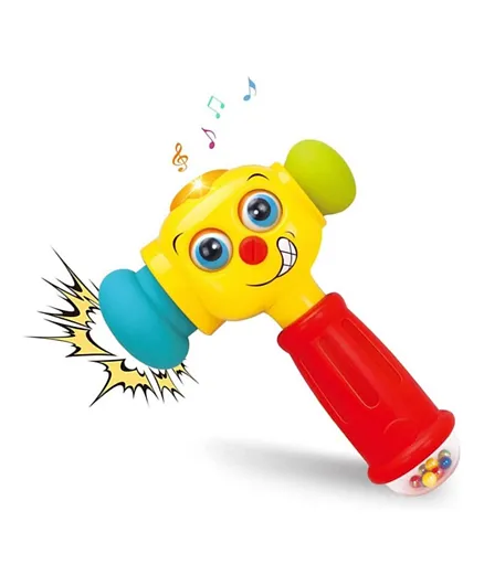 Baybee Funny Face Musical Hammer Rattles Toy