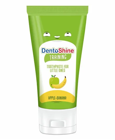 Dento Shine Training Toothpaste Apple Banana - 60g