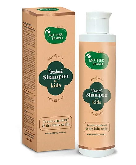 Mother Sparsh Brahmi Anti-Dandruff Hair Shampoo For Kids - 200mL