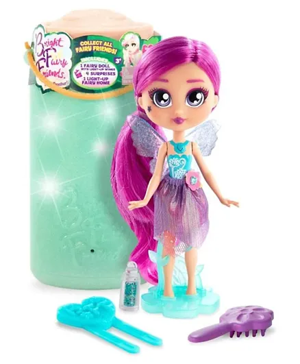 Funrise Bright Fairy Friends Doll In Surprise Jar, Battery Operated (Assorted Colors) - Pack of 1