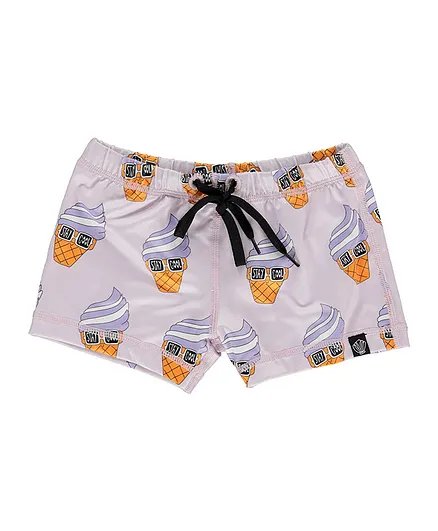 Beach & Bandits Stay Cool Swim Shorts - Lavender