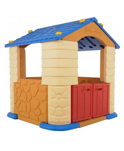 Little Angel Kids Indoor and Outdoor Playhouse - Multicolor