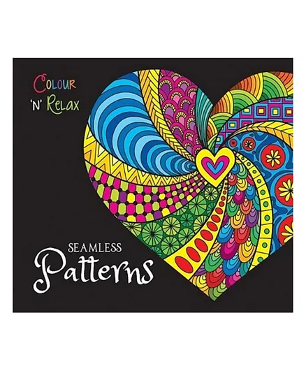 Colour & Relax Seamless Patterns - English